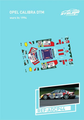 Calcas opel calibra dtm - calcas,