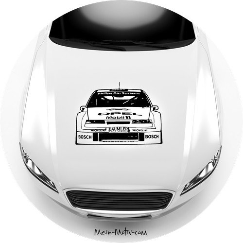 Adesivo auto opel - adesivo, calibra