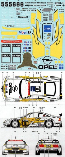 Opel calibra eds - calibra, dtm